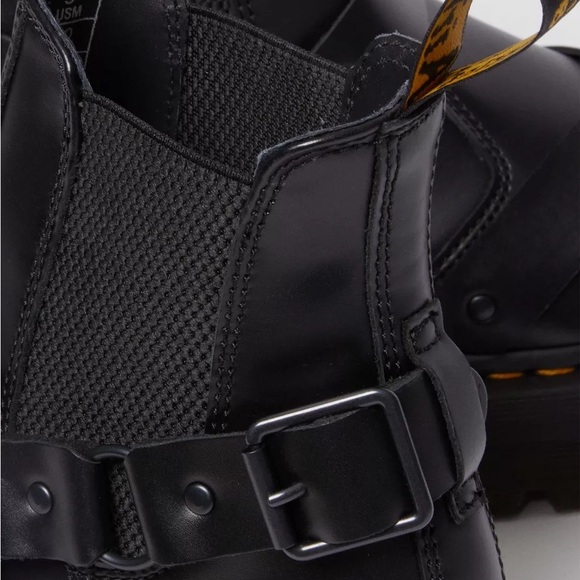 Dr. Martens Unisex 2976 Quad Harness Paris Leather Boots - Picture 7 of 9